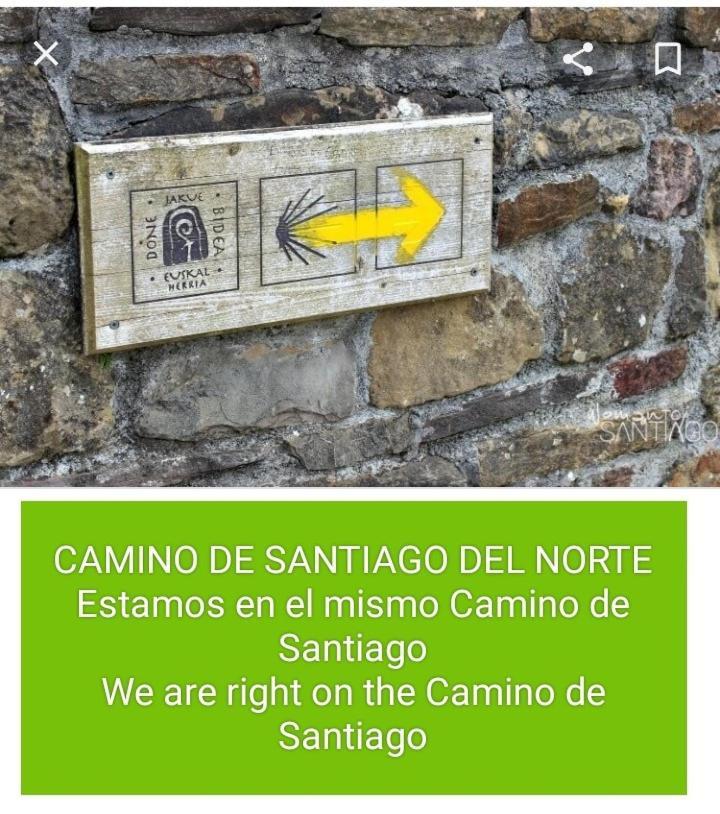 Agroturismo Erlete Goikoa -Estamos En El Camino De Santiago -We Are On The Camino De Santiago Deba Exterior photo